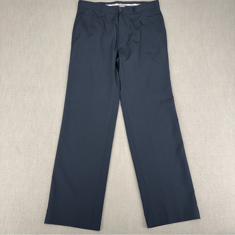 Ping Golf Pants Men’s 34x33 Sensor Cool Tall Long Travel Performance Navy Blue